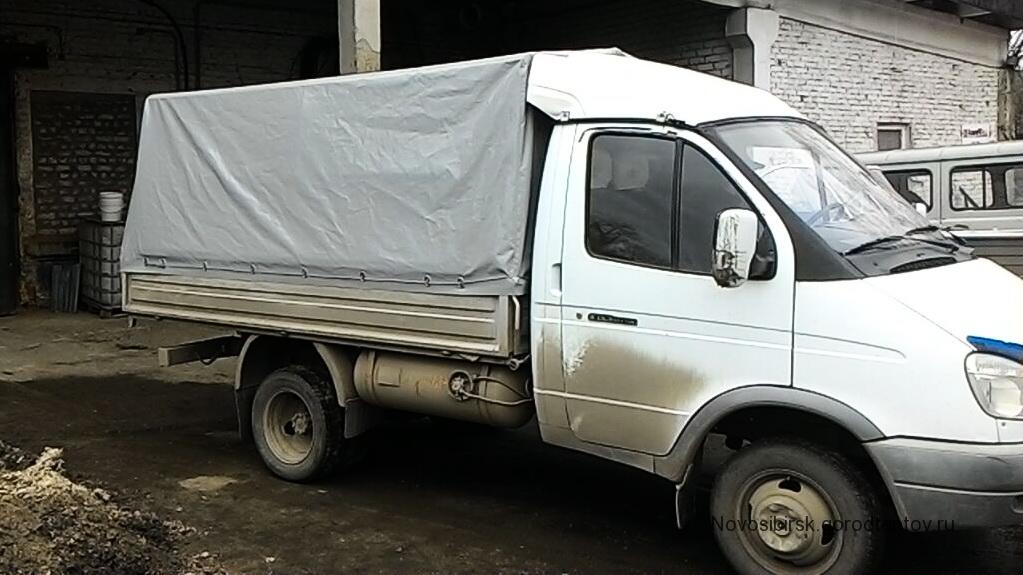 Тент из импортной ткани ПВХ для грузовика «Газель»